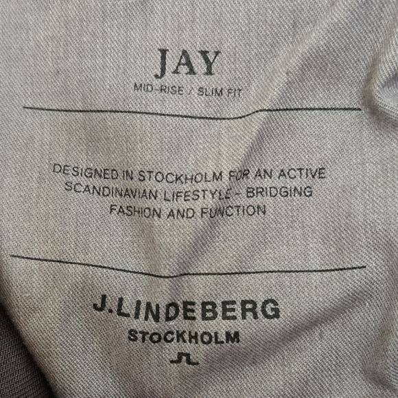 J. Lindeberg Men's Gray Jeans Size 33/34 - Picture 6 of 6